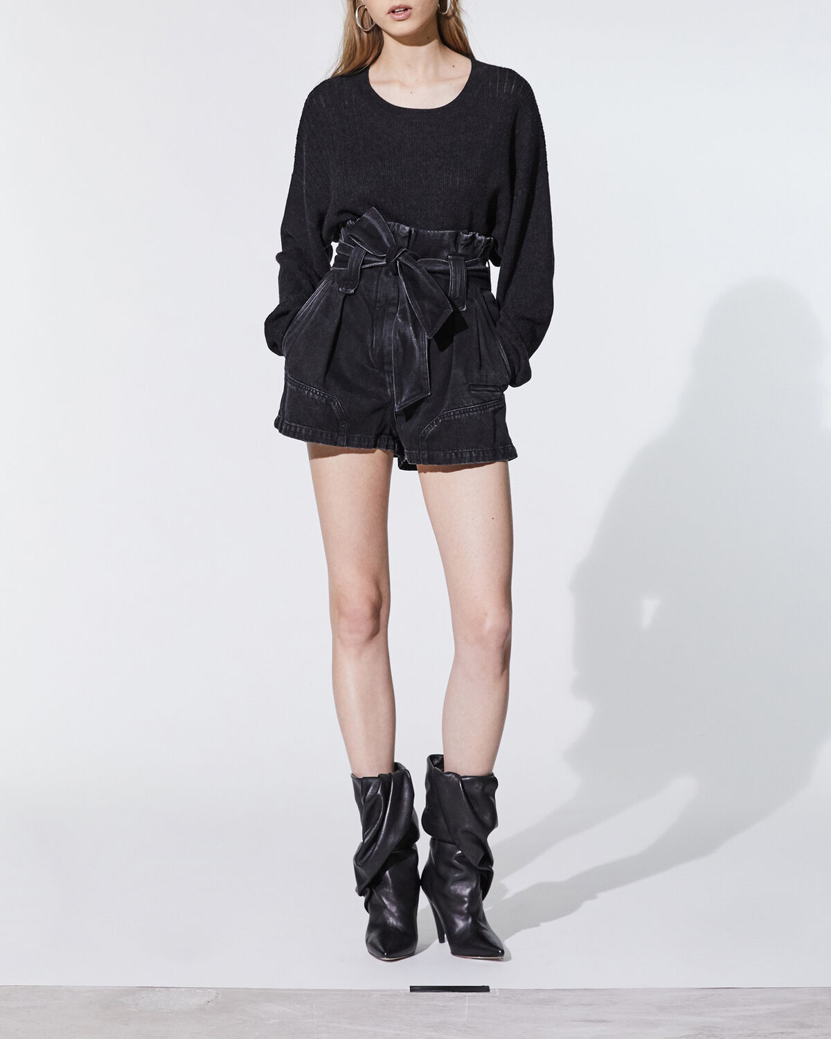 Terebel Sweater Mixed Black by IRO Paris
