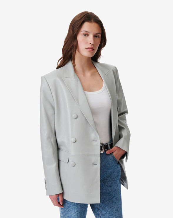 VESTE DE TAILLEUR EN CUIR DOUMI