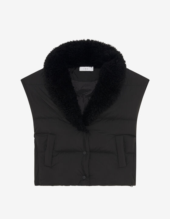 SLEEVELESS NYLON JACKET