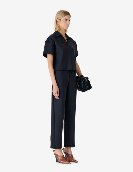 TOP LACED POLO SHIRT