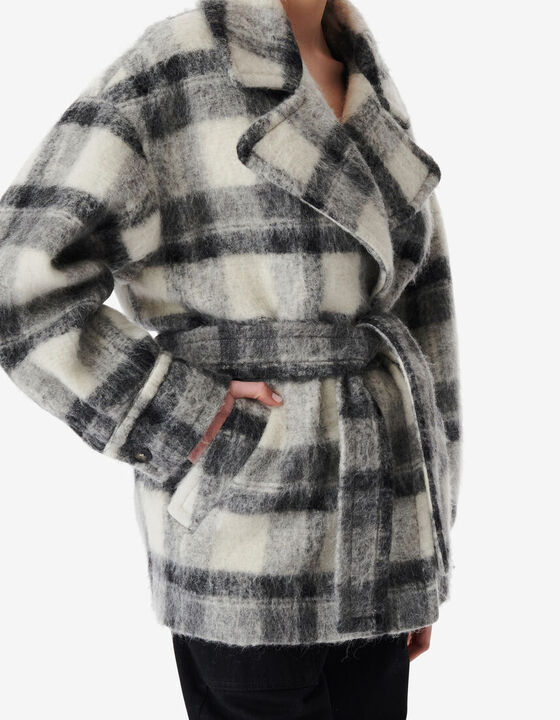 CHECKERED COAT