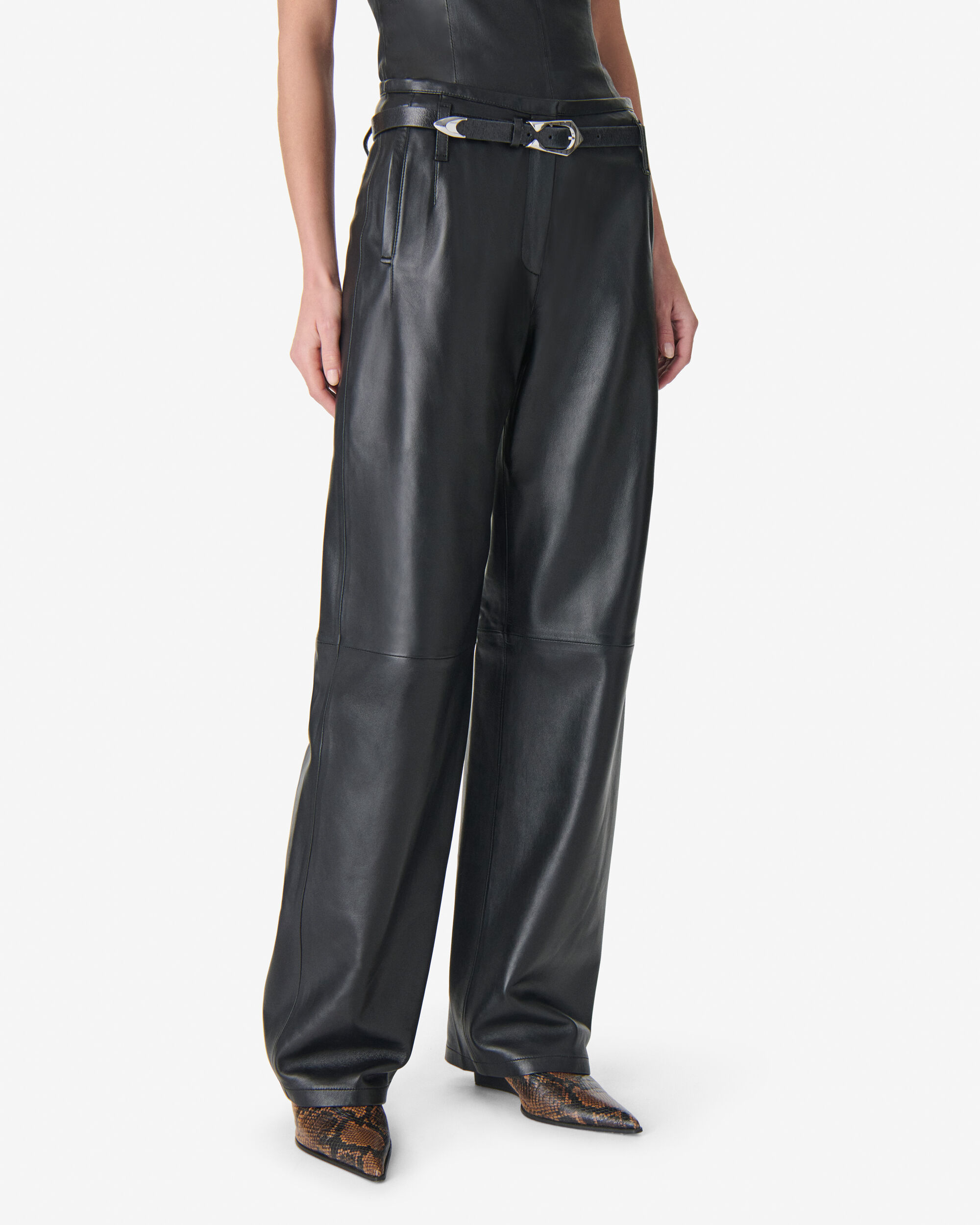 Women's leather trousers - IRO | Official online store