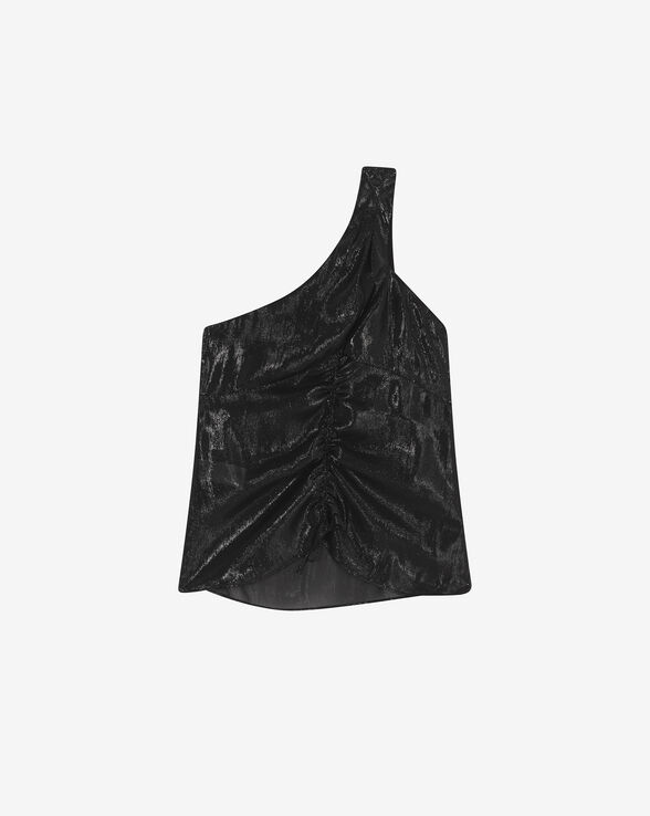 ROCHA ASYMMETRICAL SILK TOP