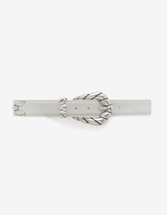 CEINTURE EN CUIR SUEDE