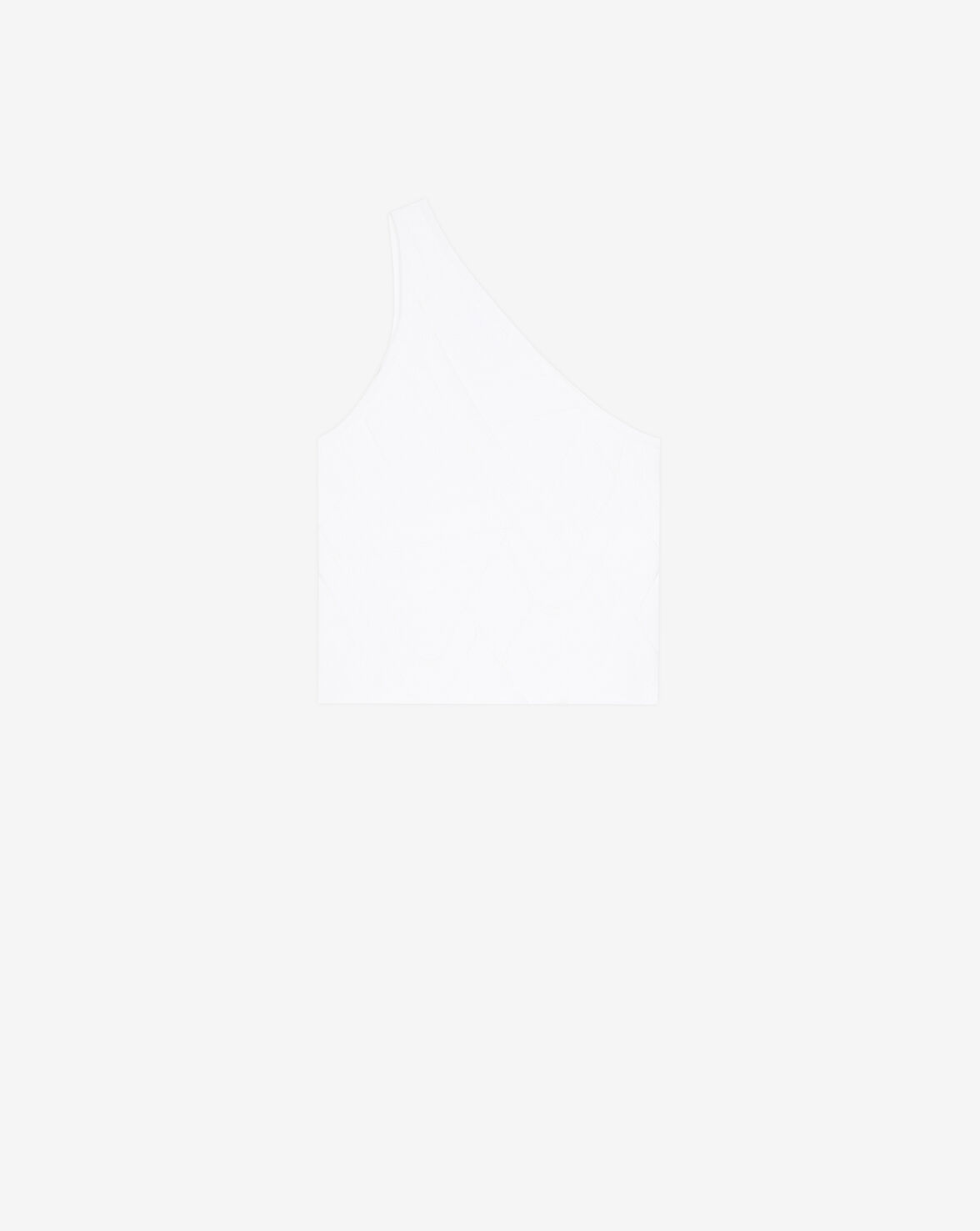 Iro Flisa Asymmetrical Top In White