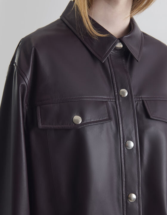 SURCHEMISE EN CUIR