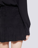 MARANA HIGH WAIST SUEDE MINI SKIRT  image number null
