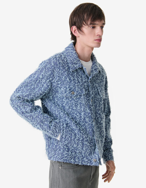 VESTE TEXTUR&Eacute;E EFFET EFFILOCH&Eacute;