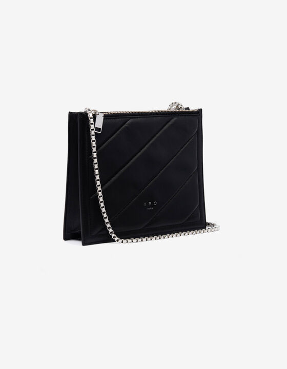 SHARPOUCH LEATHER POUCH WITH CHAIN