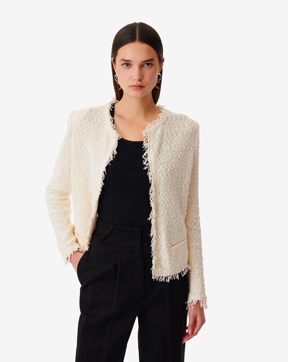 SHAVANI CLASSIC FRINGED JACKET
