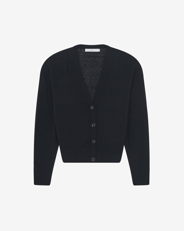 HAWIO OVERSIZED V-NECK CARDIGAN
