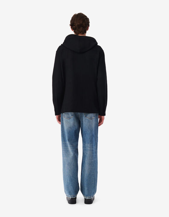 VIRGIN WOOL OVERSHIRT