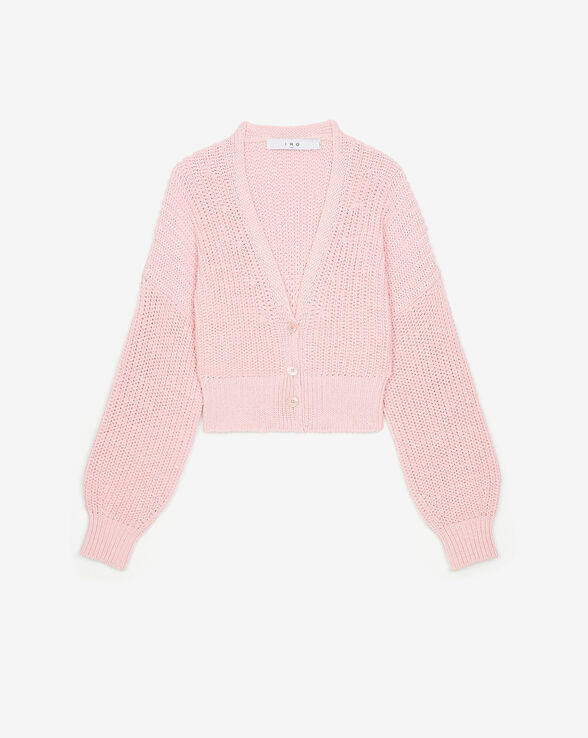 UBERTA OVERSIZED RIBBED CARDIGAN