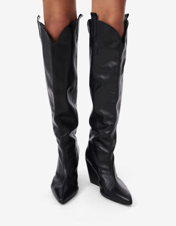 MAZOWEST LEATHER BOOTS