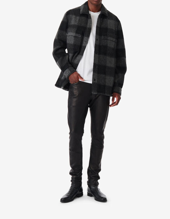 CHECKERED OVERSHIRT