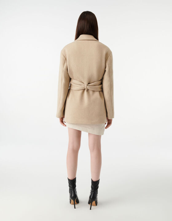 SHORT BELTED COAT