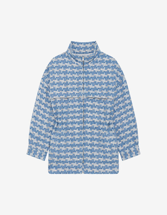 LONG LUREX TWEED JACKET