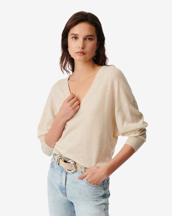 LILVA V-NECK CASHMERE SWEATER